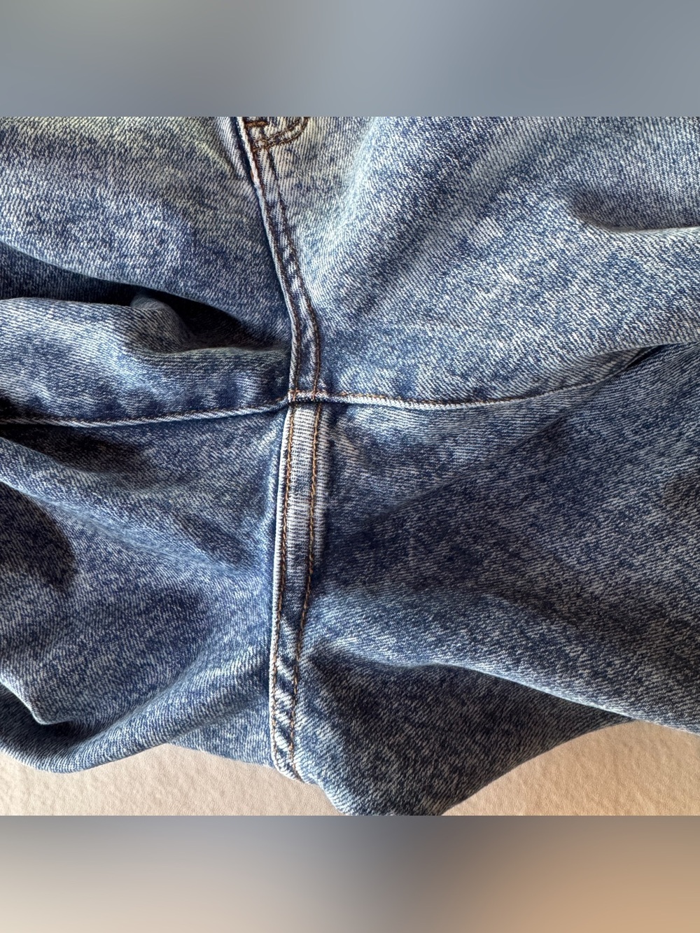 Judy Blue Acid Wash Distressed Boyfriend Jeans JB88281 Medium Indigo Wash 13/31 - Picture 13 of 17